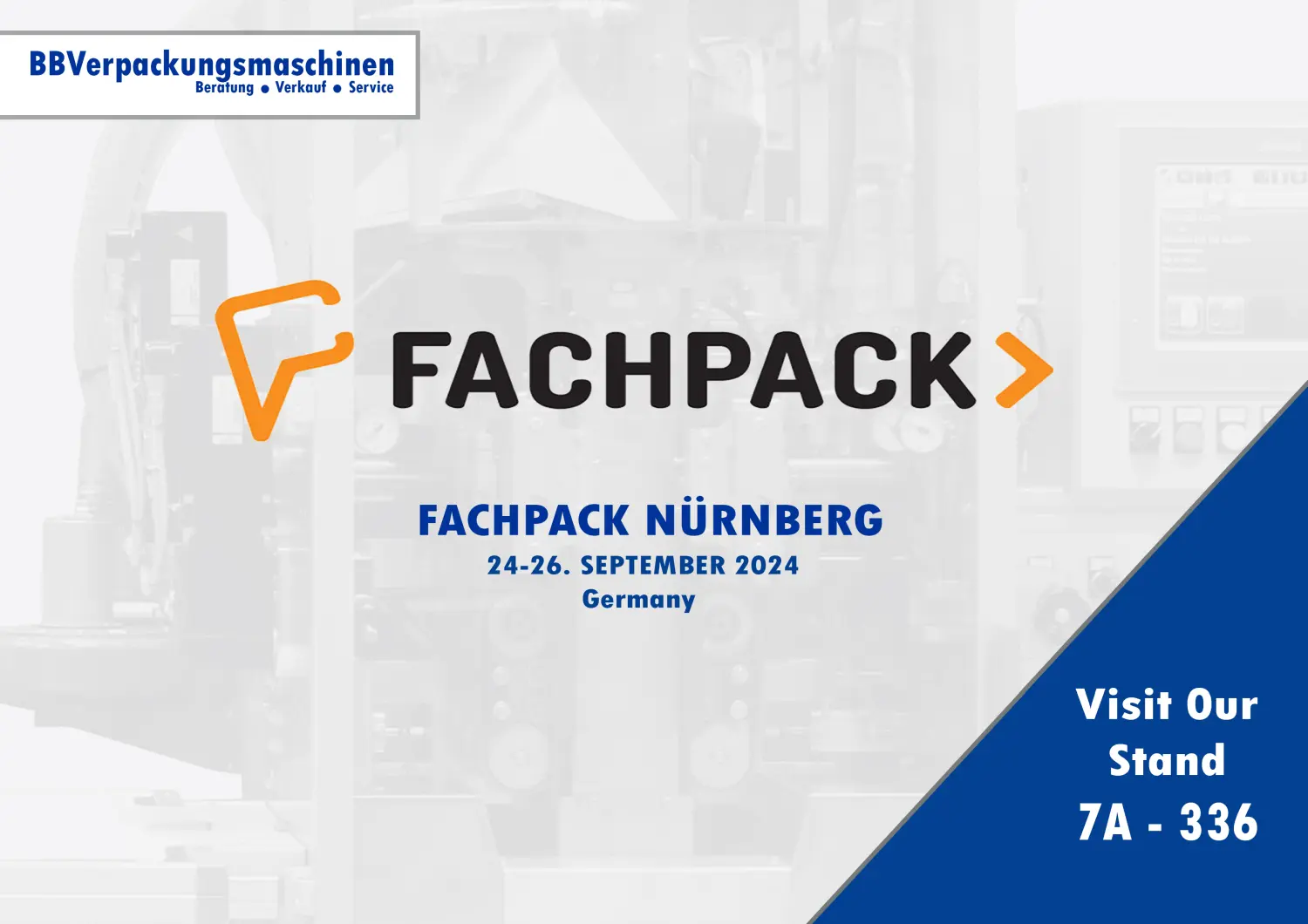 Fachpack 2024 in Nürnberg von BBVerpackungsmaschinen